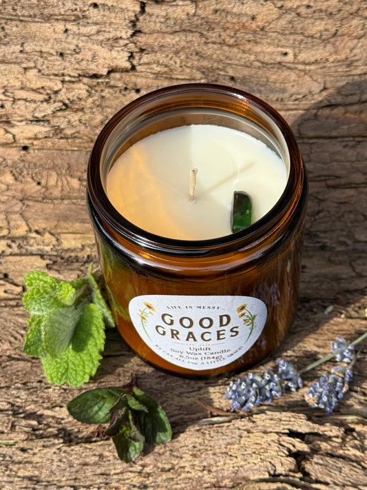 Large Glass Candles - Summer Collection