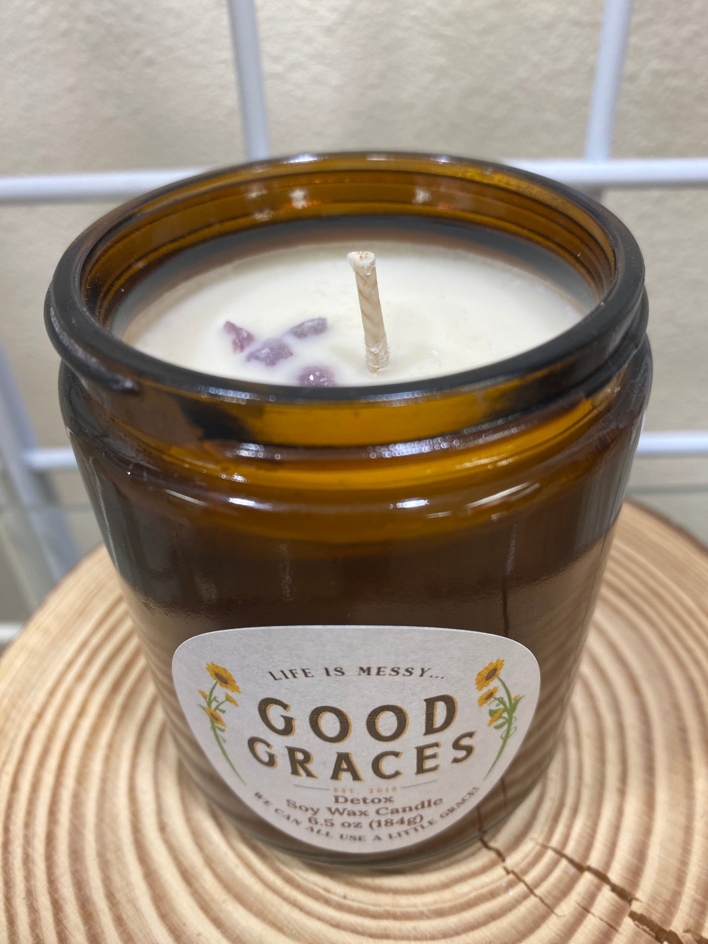 Large Glass Candles - Winter Collection