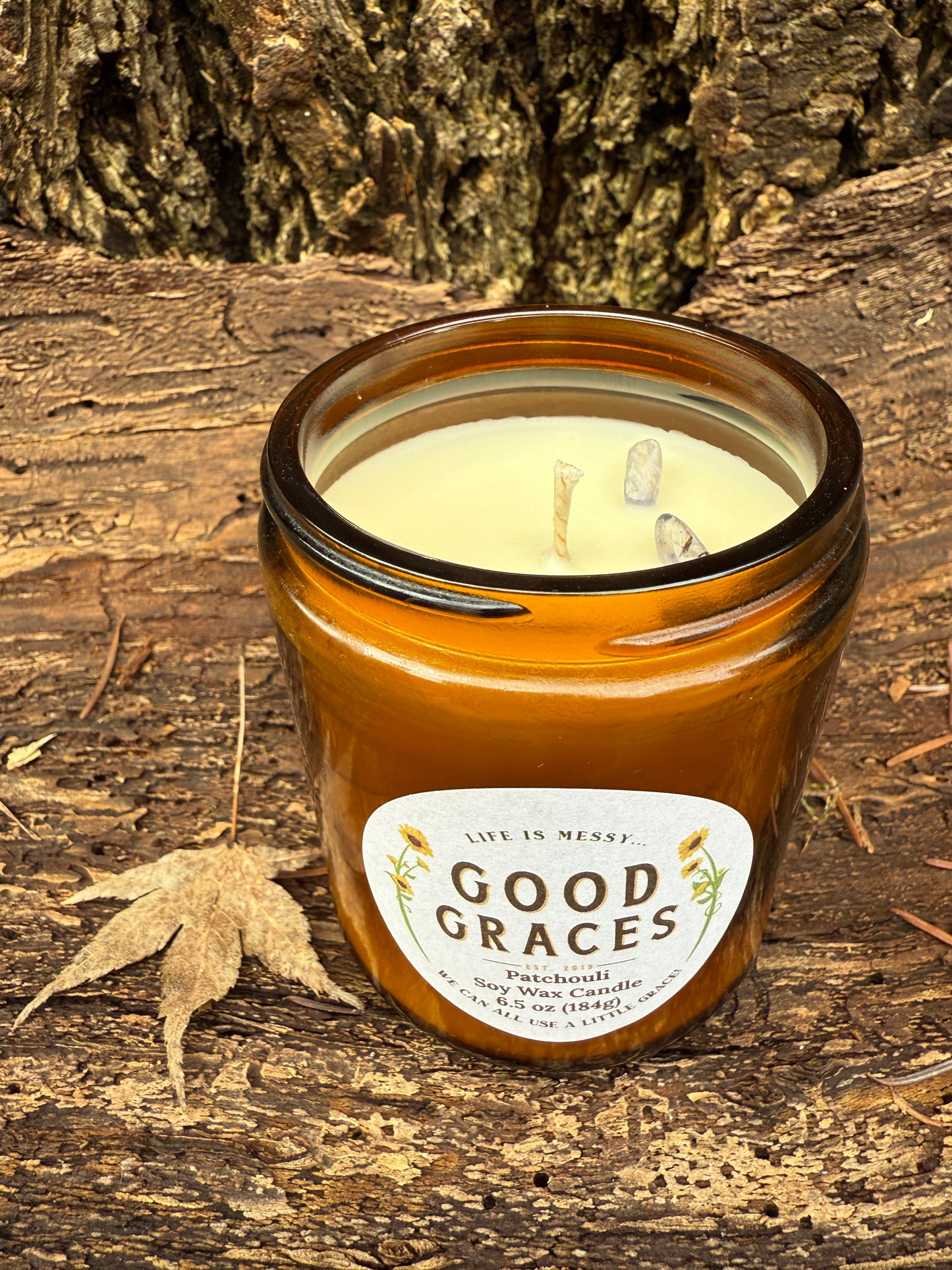 Large Glass Candles - Winter Collection