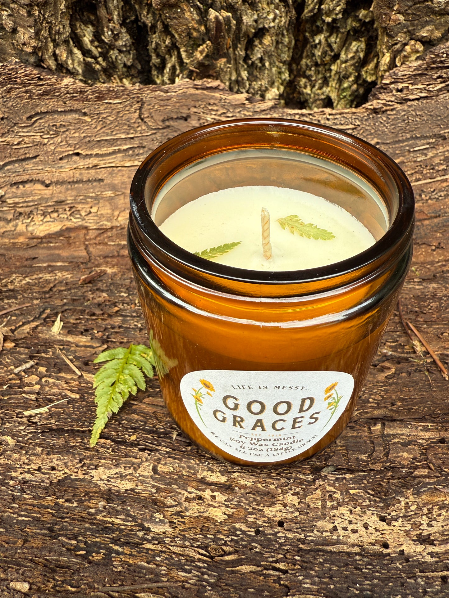Large Glass Candles - Winter Collection